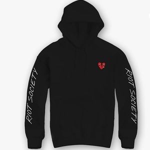 Riot Society Hoodie; Mens size small